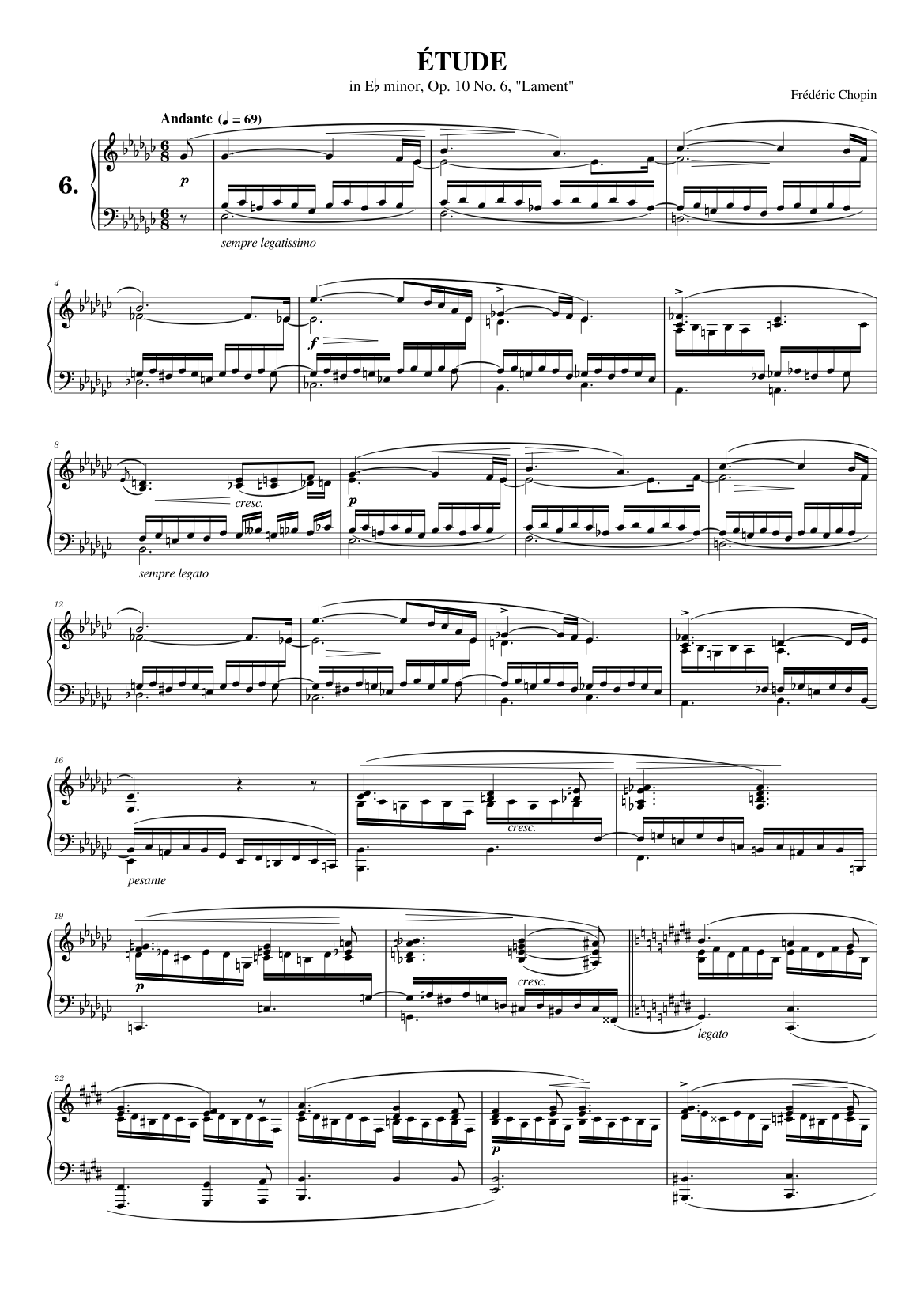 Études Op.10