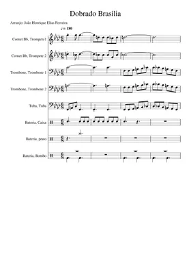 Dobrados Militares sheet music  Play, print, and download in PDF