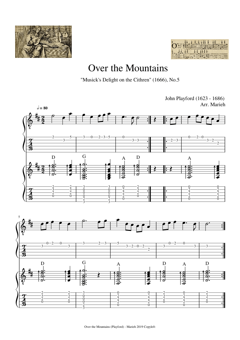 Musick's Delight on the Cithren