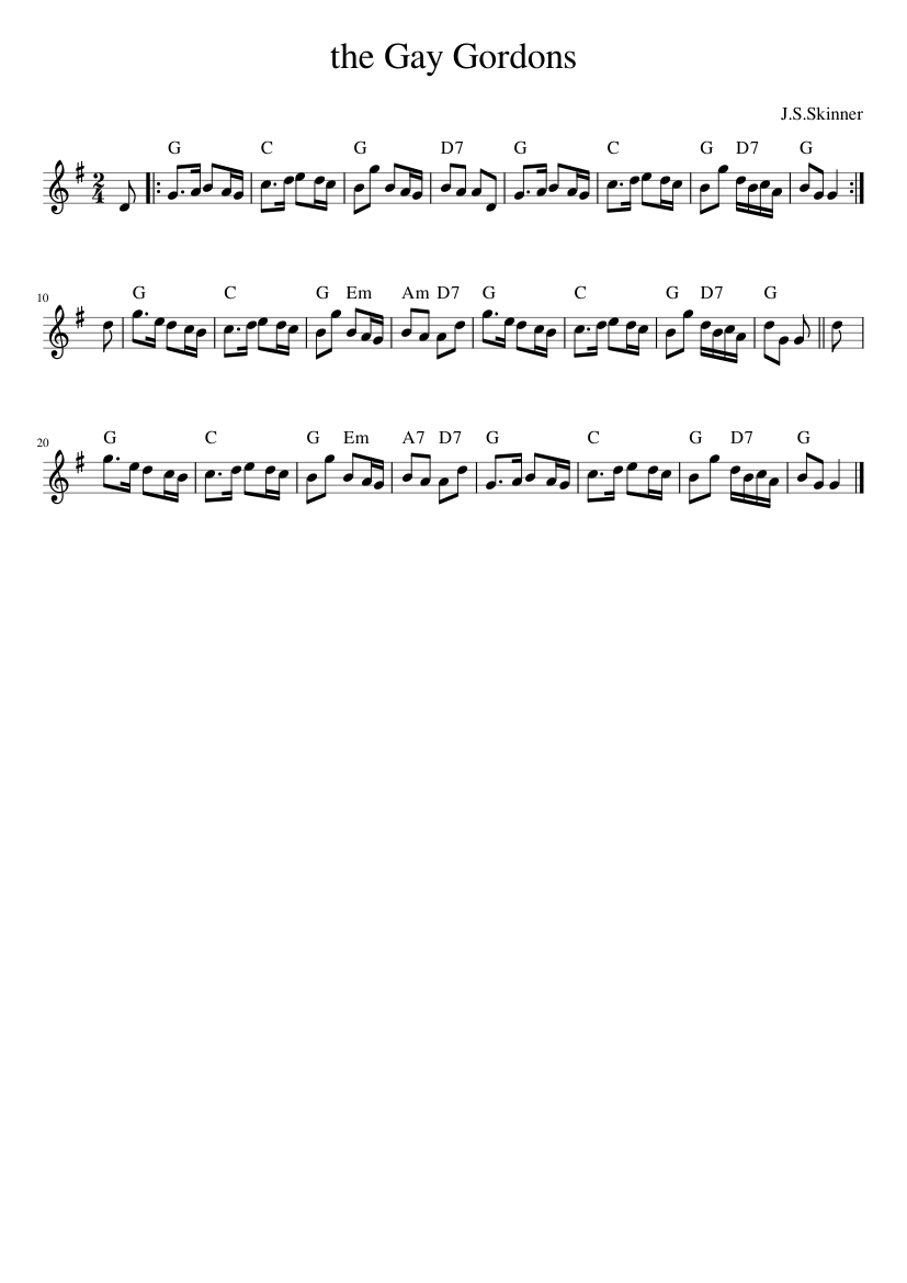 The Gay Gordons