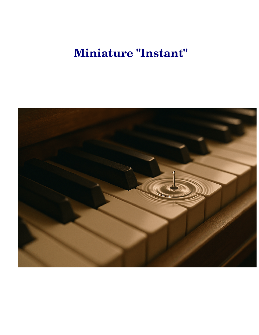 Miniature "Instant" – Nikolai Sheiko Sheet Music for Piano (Solo ...