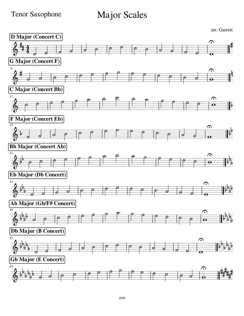 major-scales-tenor-saxophone-sheet-music-for-saxophone-tenor-solo