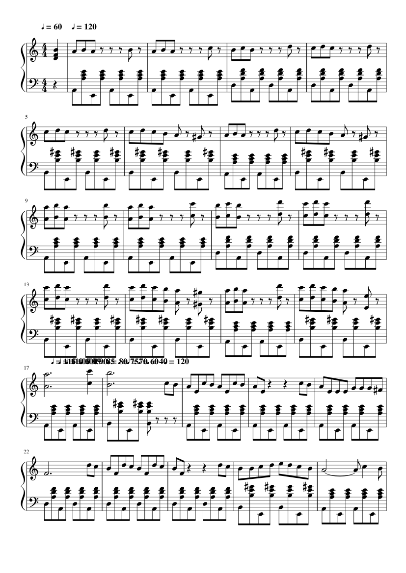 S.T.A.L.K.E.R. Clear Sky - Bandit Radio Sheet music for Piano (Solo) |  Musescore.com