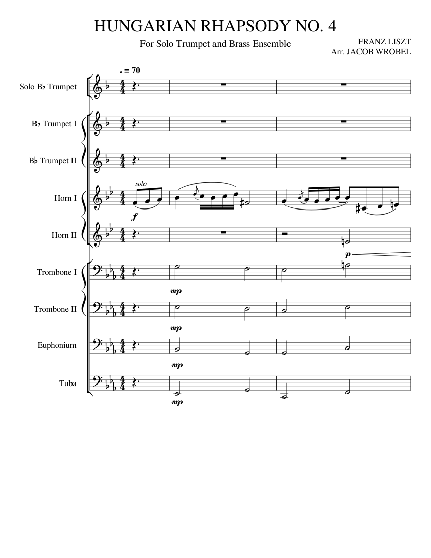Hungarian Rhapsody No.4 S.244/4