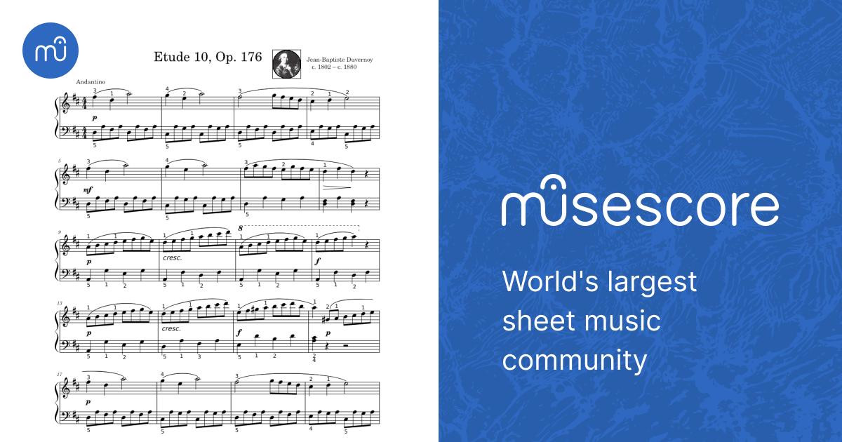 École Primaire, Twenty-Five Elementary Studies, Op. 176, Book 1, Nos. " Sheet Music For Piano Solo - Sheet Music Now