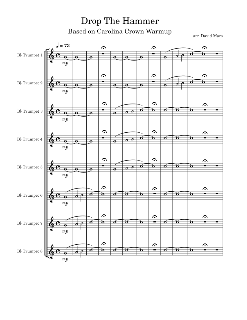 Drop The Hammer Carolina Crown Drop The Hammer (Potential Herald