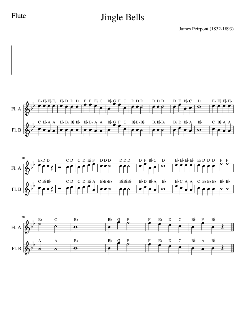 Jingle Bells Flute
