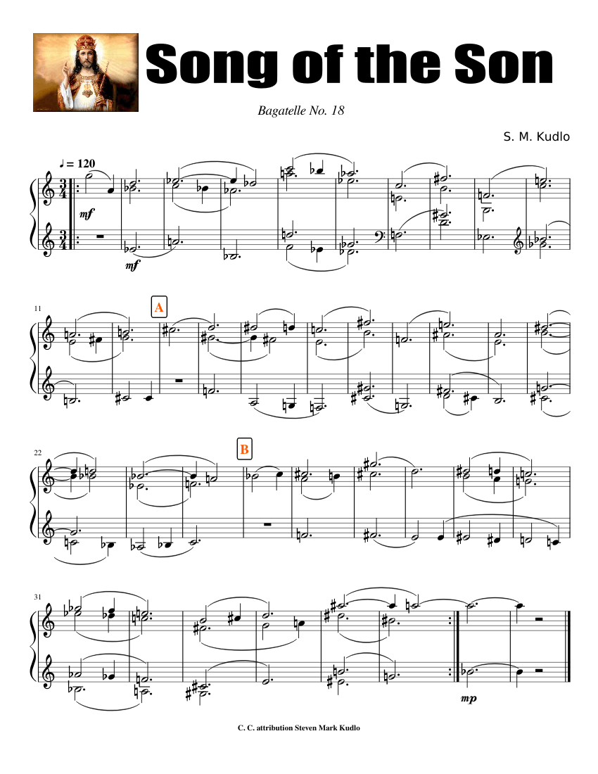 Song of the Son Sheet music for Piano (Solo)