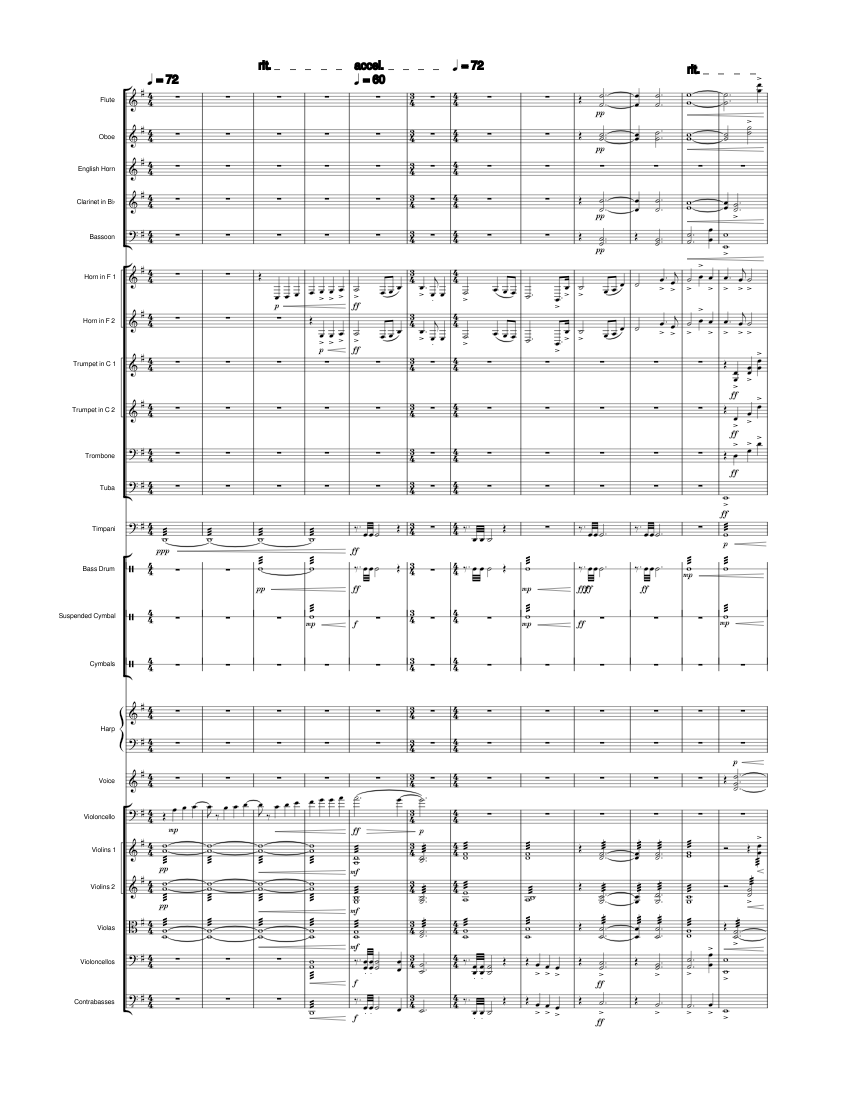 Finale to How Long? – Elliot Butler Sheet music for Trombone, Tuba ...
