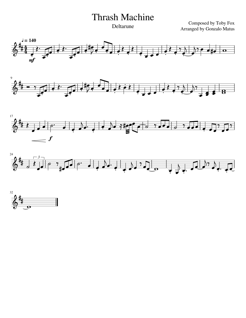 Thrash Machine - Violin Solo