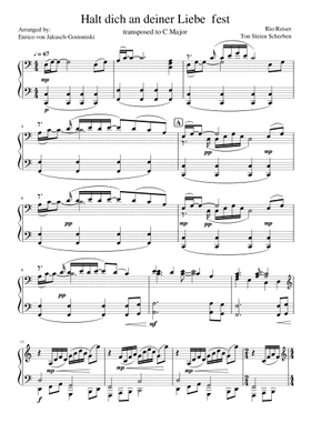 Free Rio Reiser sheet music | Download PDF or print on Musescore.com