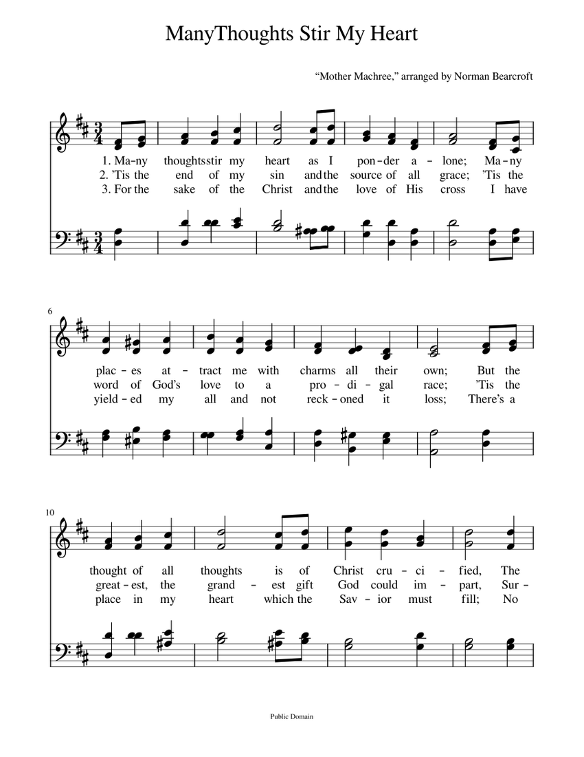 Mother Machree Sheet music for Piano (Piano Duo) | Musescore.com