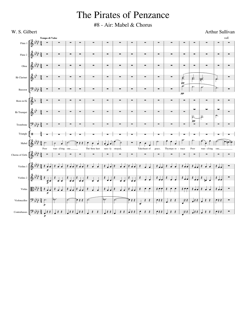 The Pirates of Penzance - 8 (Air: Mabel & Chorus)