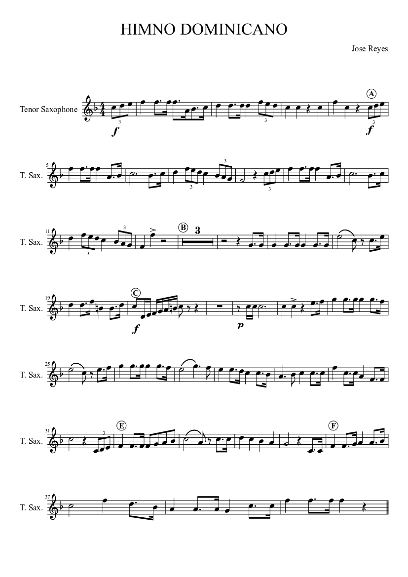 HIMNO DOMINICANO