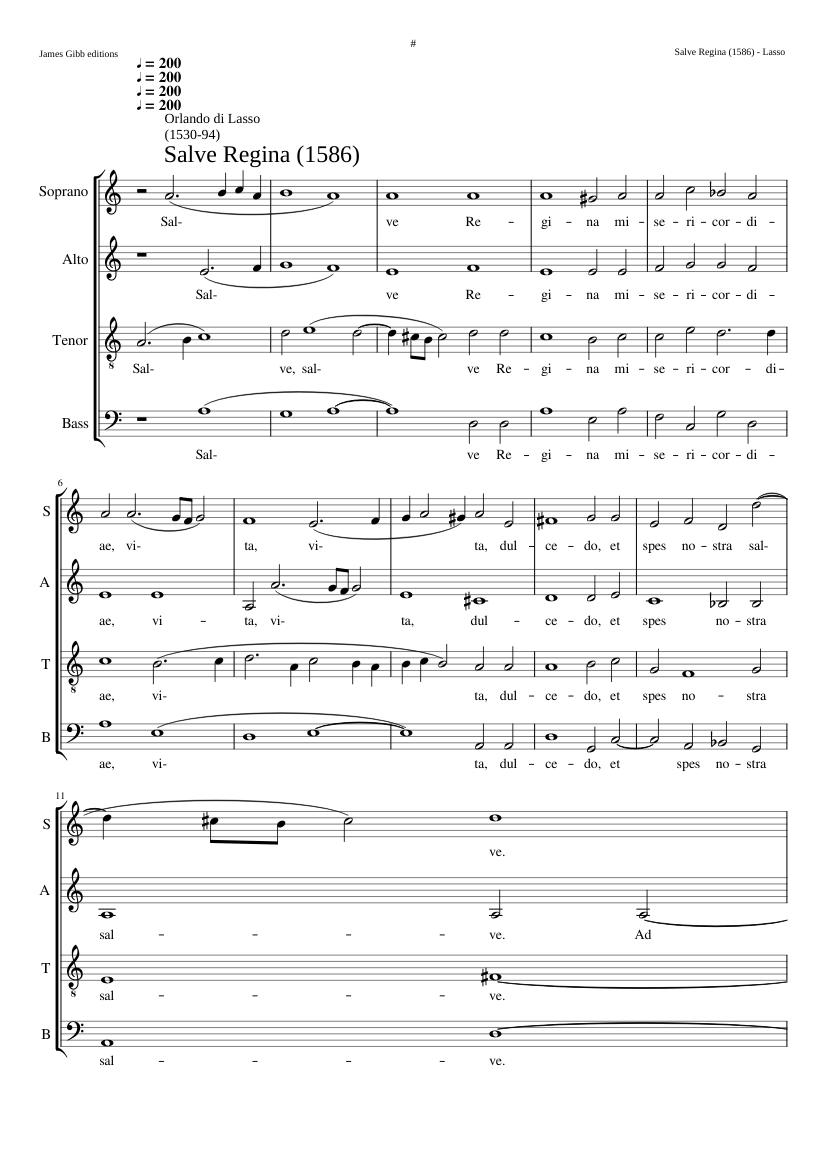 Salve Regina misericordiae (1586)