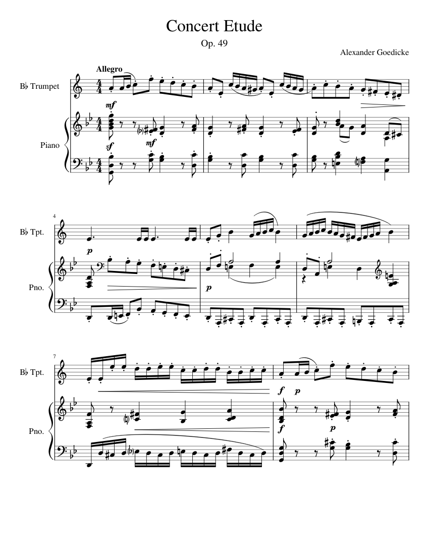 Concert Etude