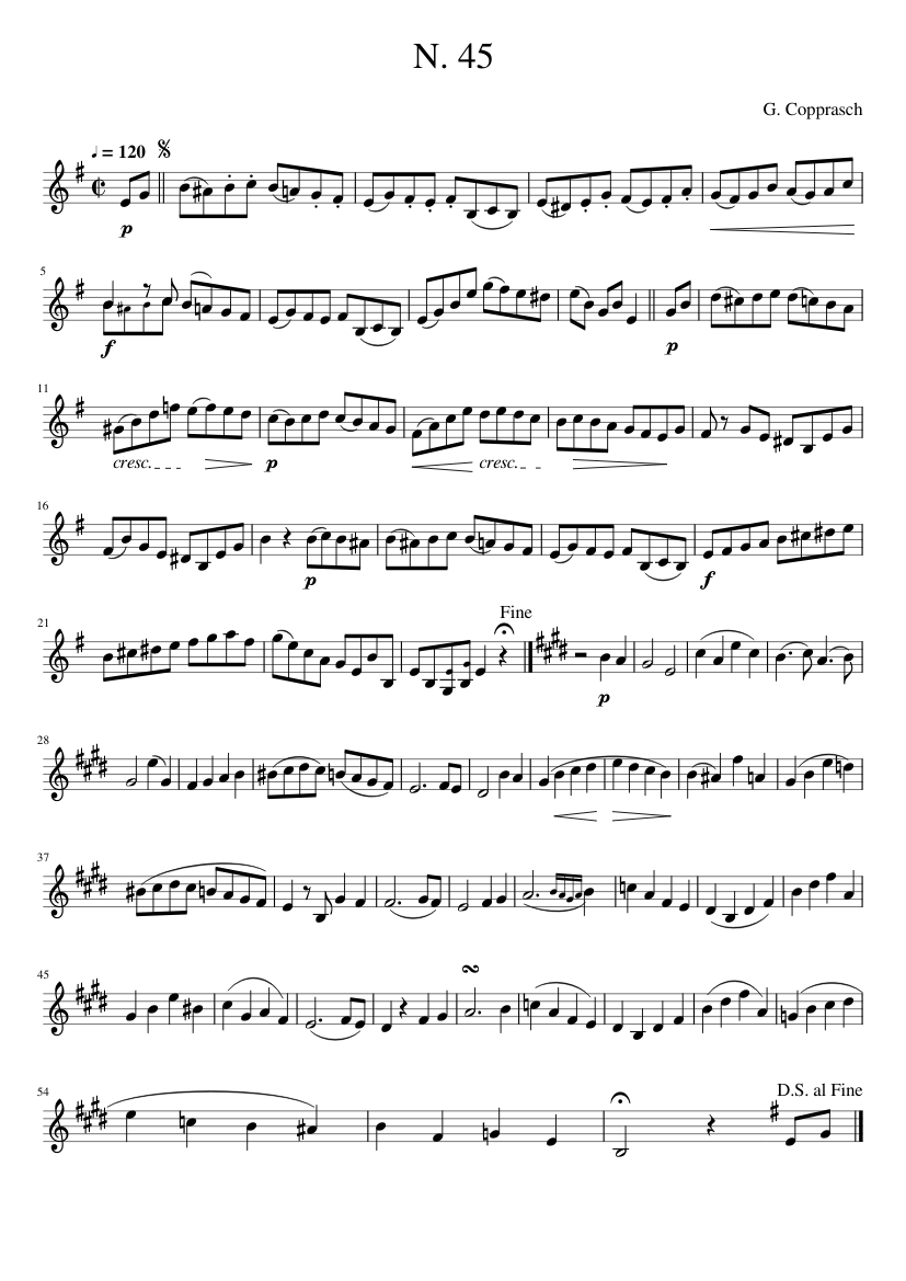 60 Etudes for High-Horn Op.5