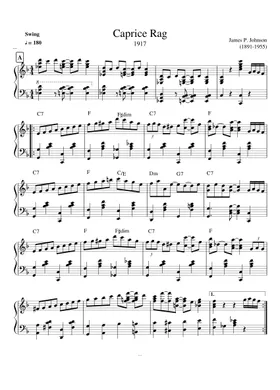 Ragtime and Stride Piano sheet music | Play, print, and download in PDF or  MIDI sheet music on Musescore.com