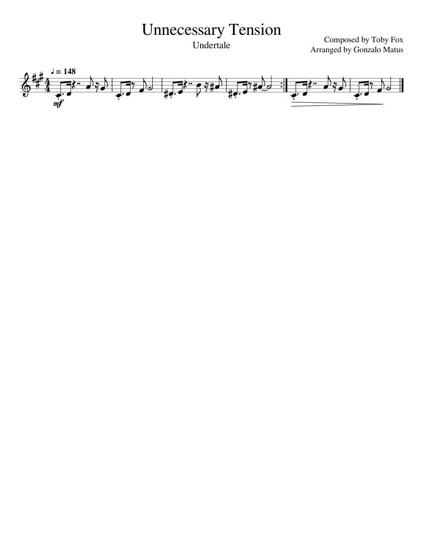 Unnecessary Tension - Violin Solo