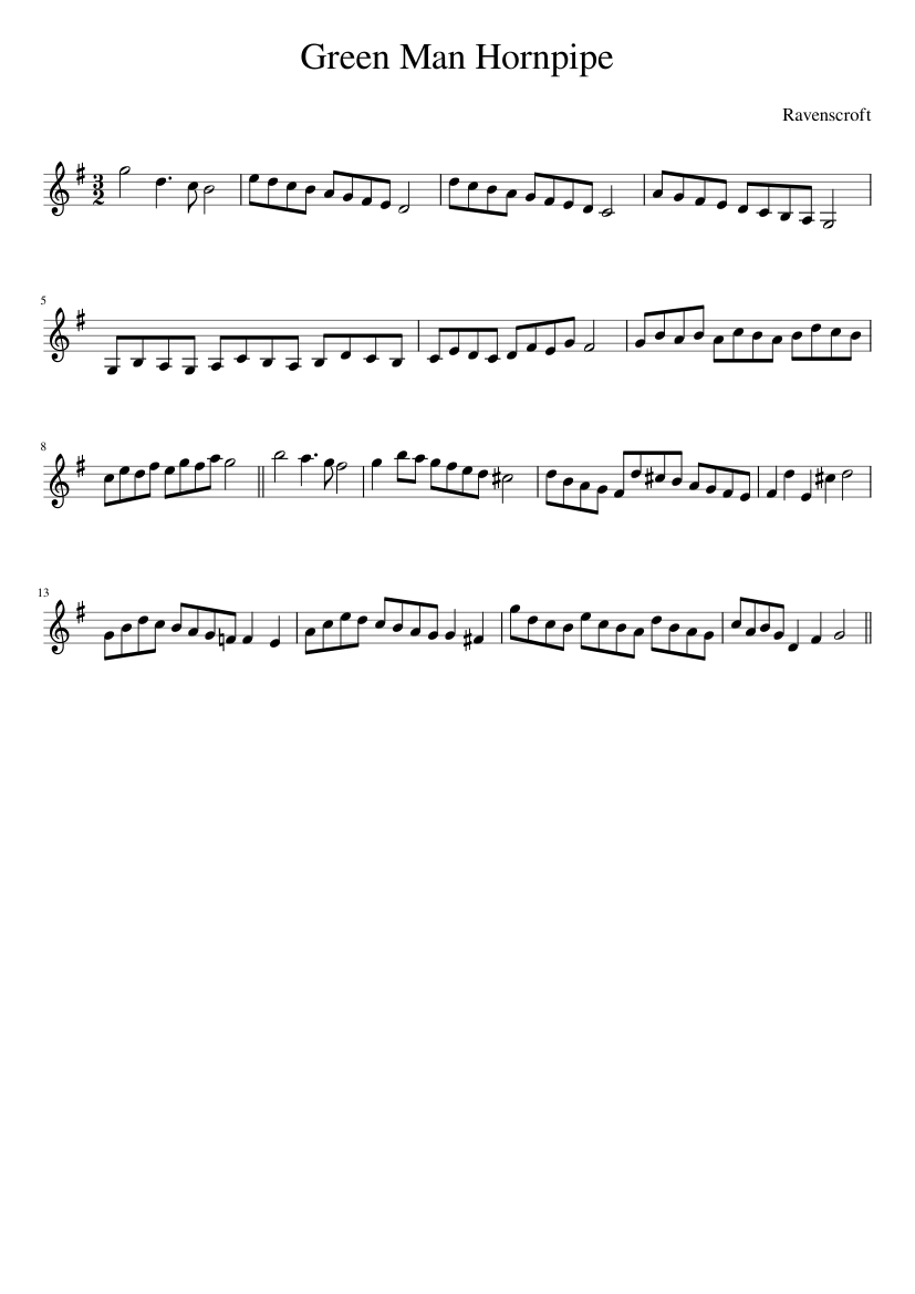 Green Man Hornpipe
