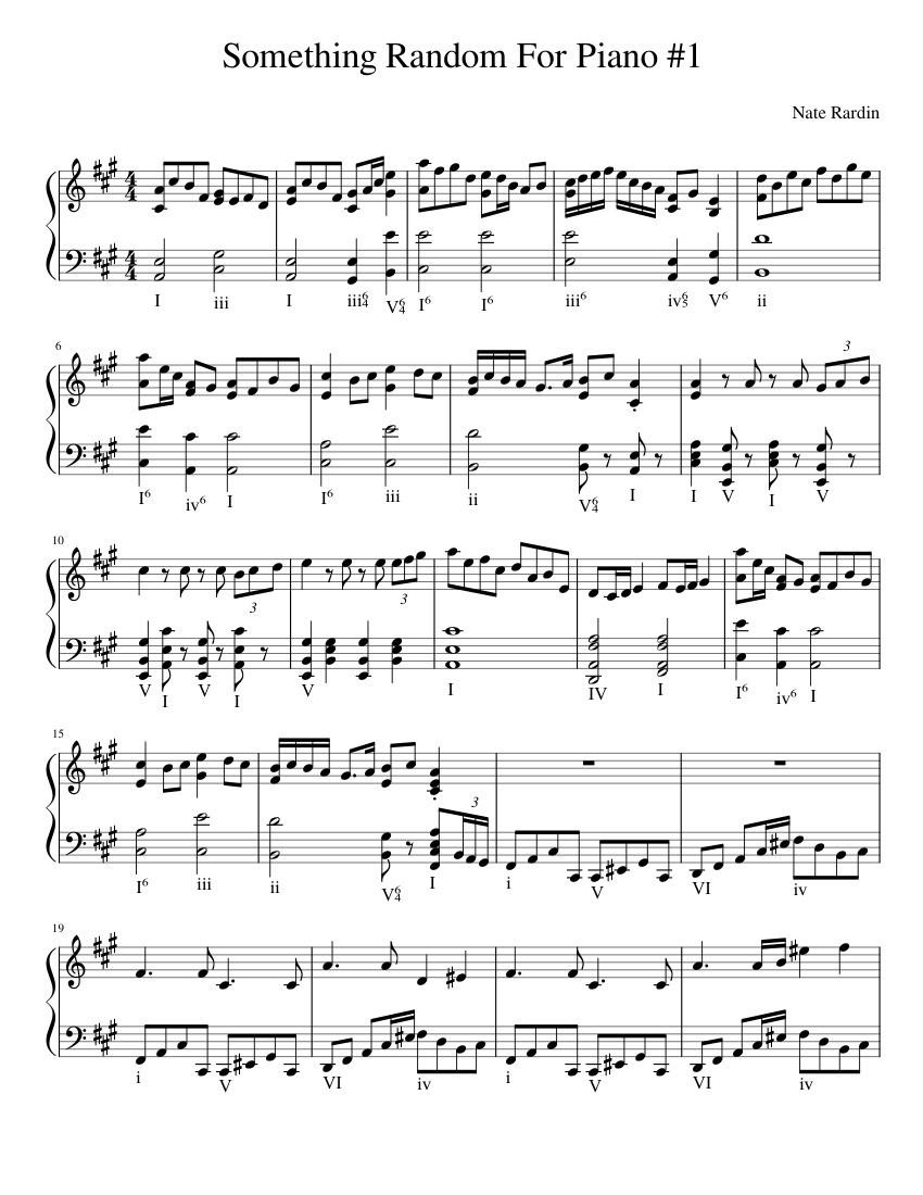 Something For Piano 1