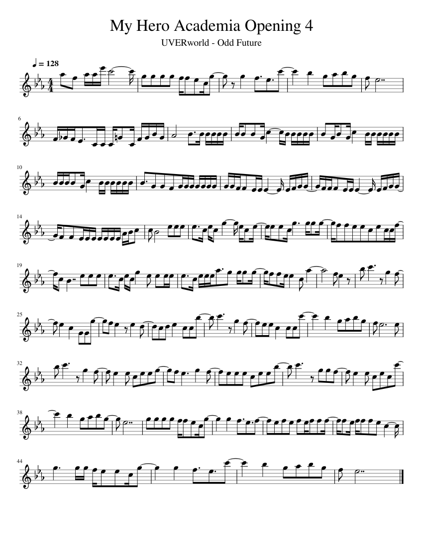 Jujutsu Kaisen Opening 1 | Flute sheet music, Violin sheet music, Piano songs  sheet music