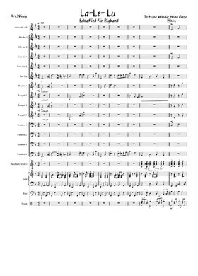 Free La - Le - Lu by Heino Gaze sheet music