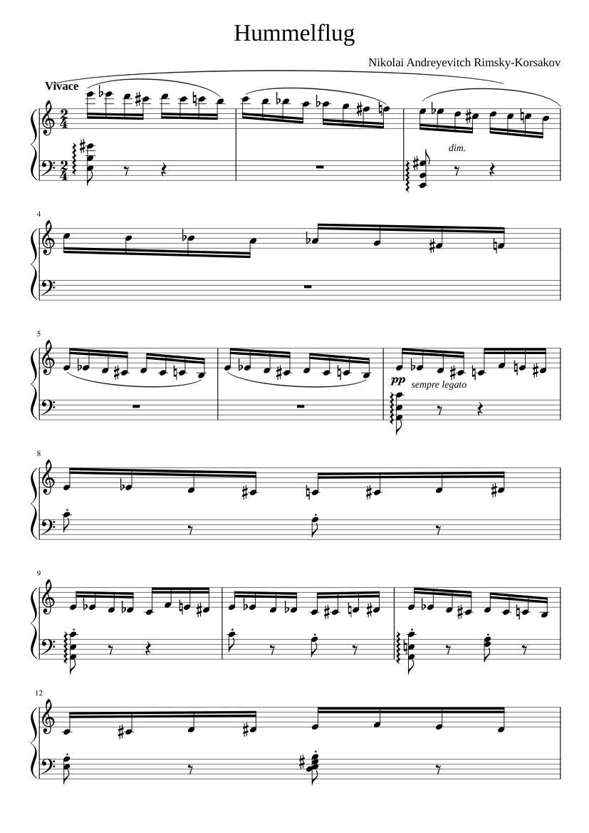 Flight of the Bumblebee