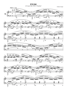 ☆ Rubinstein-Etude No.1 Sheet Music pdf, - Free Score Download ☆