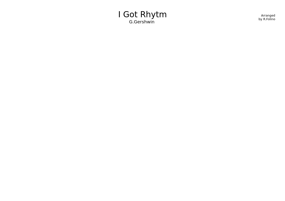 i got rhythm