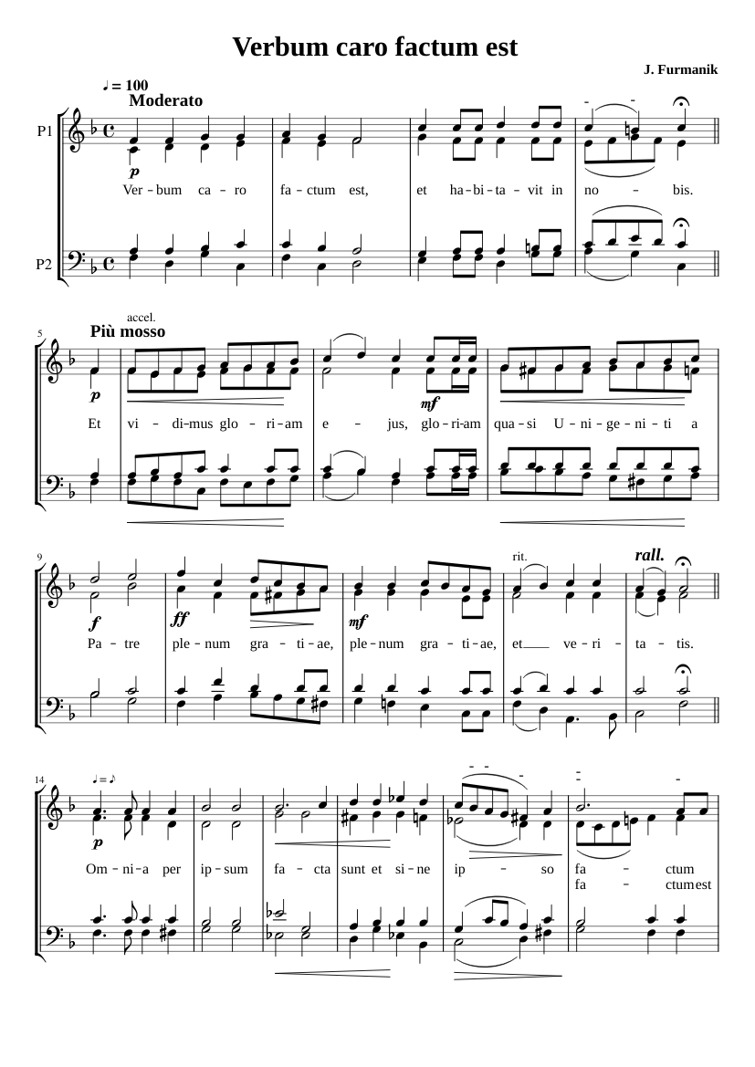 Verbum caro factum est