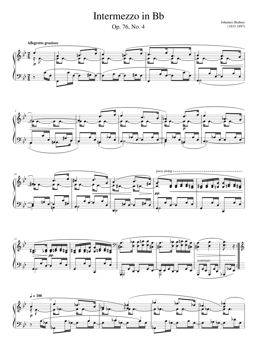 8 Piano Pieces op. 76