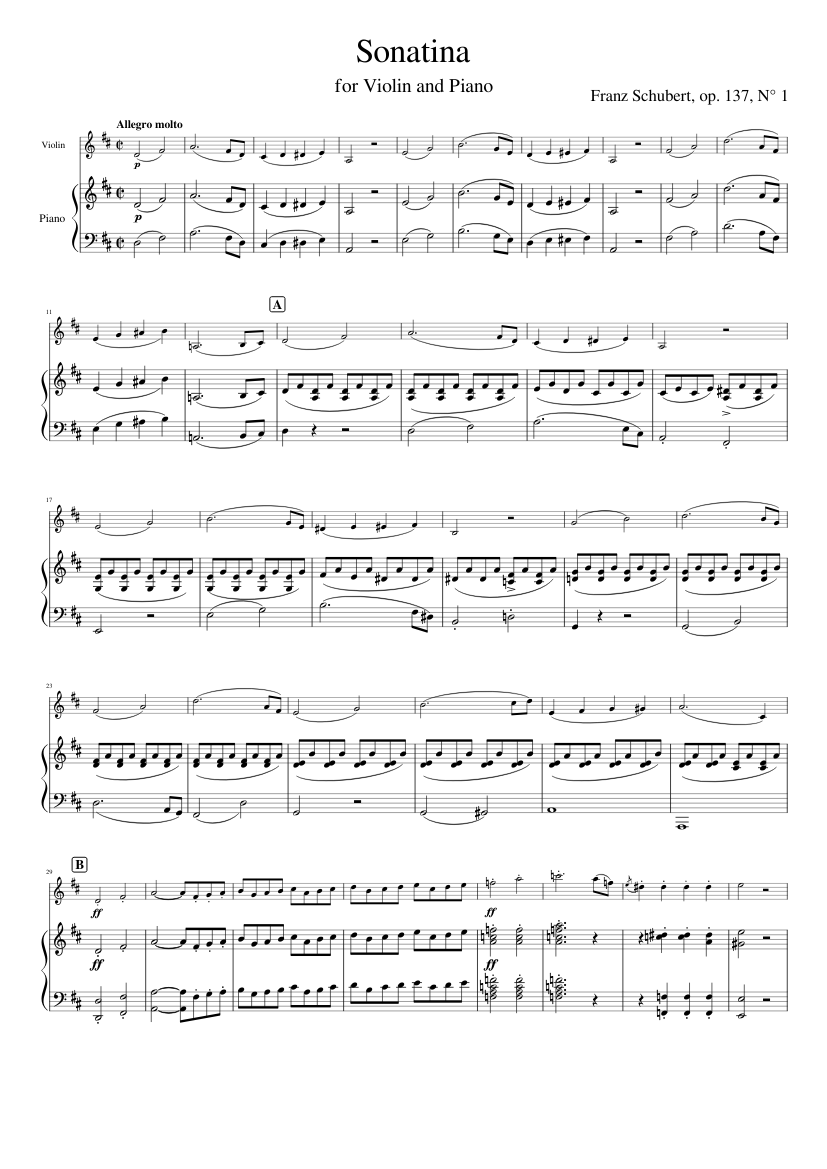 Sonatina op. 137 no. 2