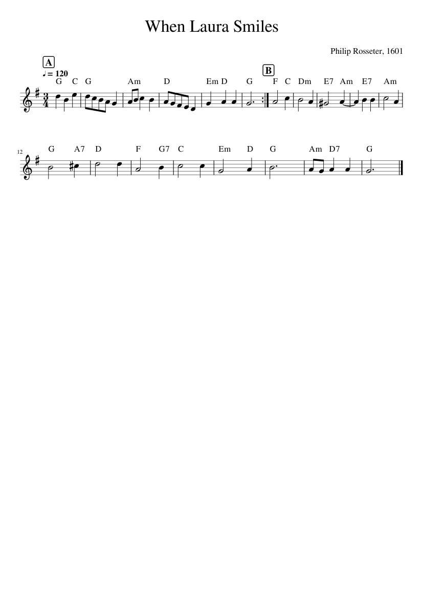 When Laura Smiles