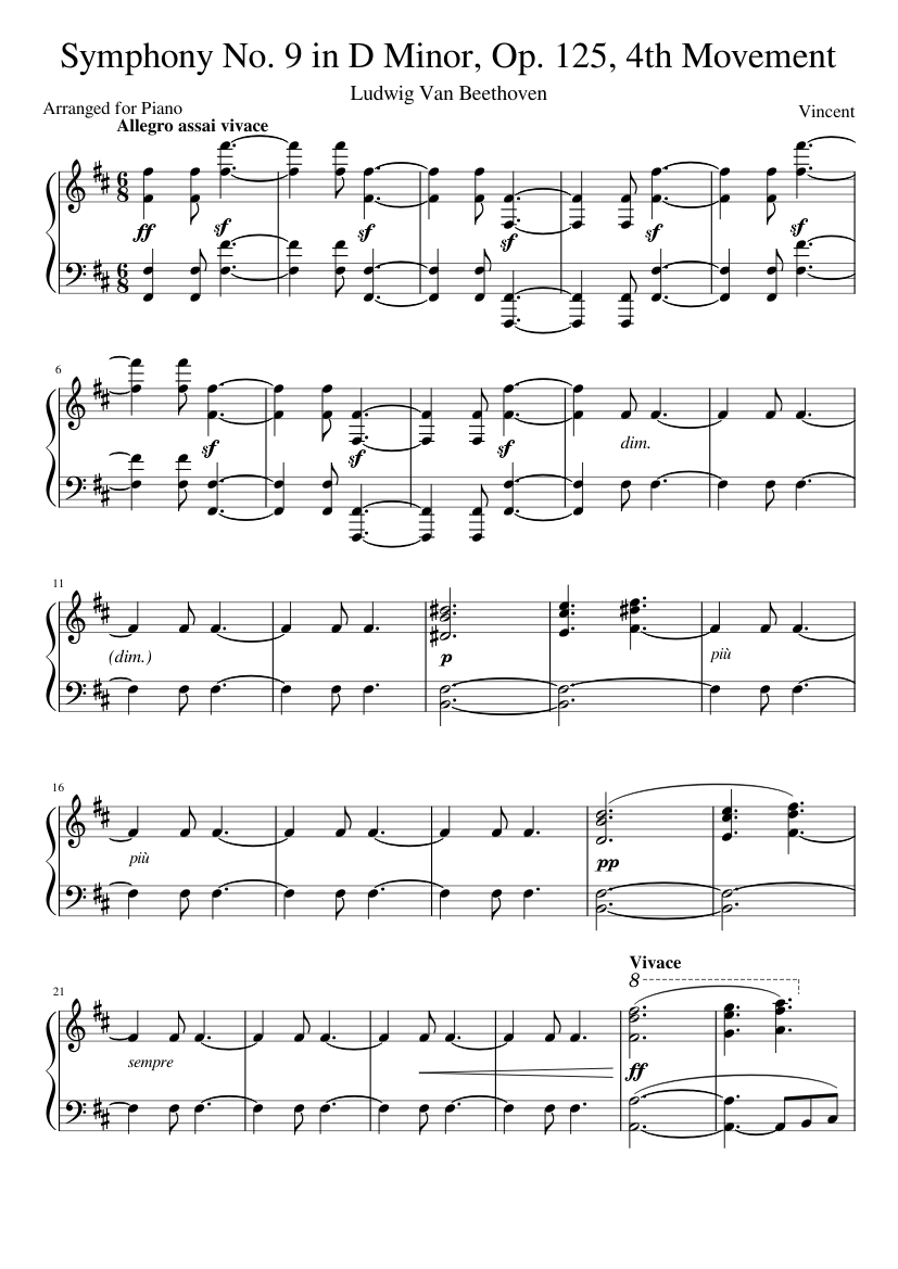 Joyful joyful we adore Thee