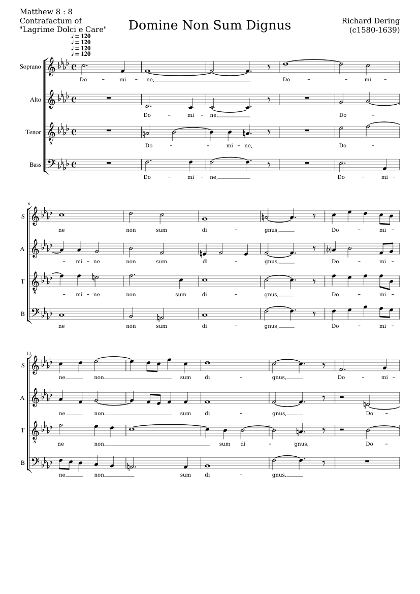 Domino non sum dignus