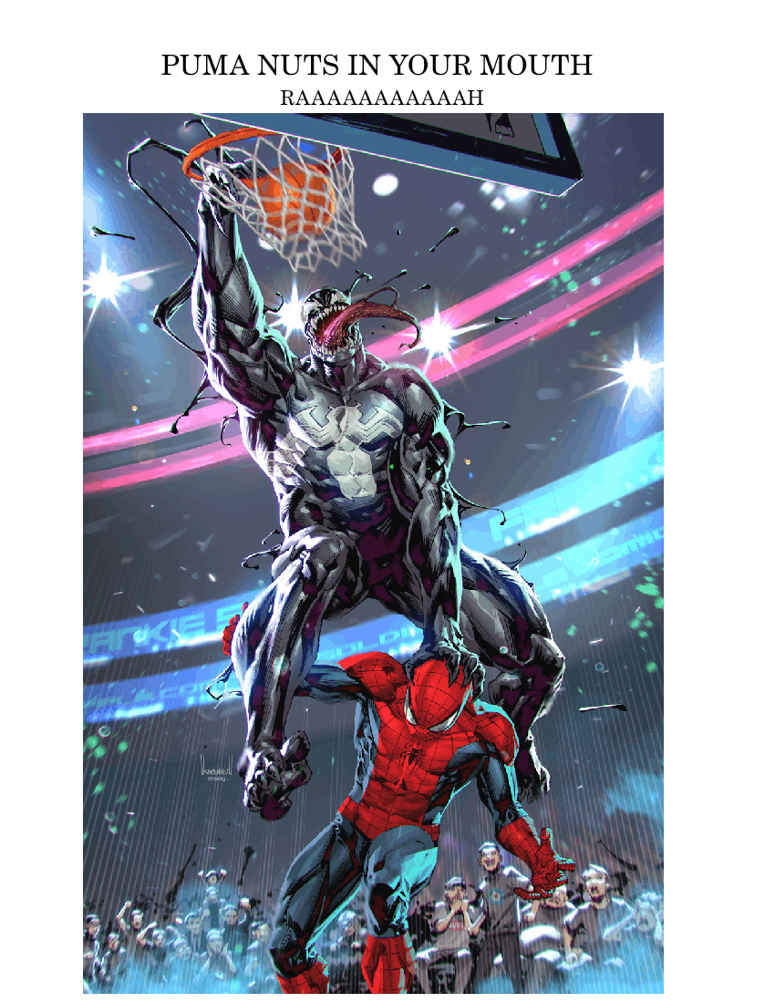 spiderman dunking
