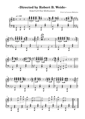 Free Frolic (Theme From Curb Your Enthusiasm) by Luciano Michelini sheet  music | Download PDF or print on Musescore.com