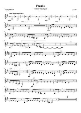 OPENSHEETS, Play and download all sheet music by Timmy Trumpet. Page: 1/1,  1 sheet music found