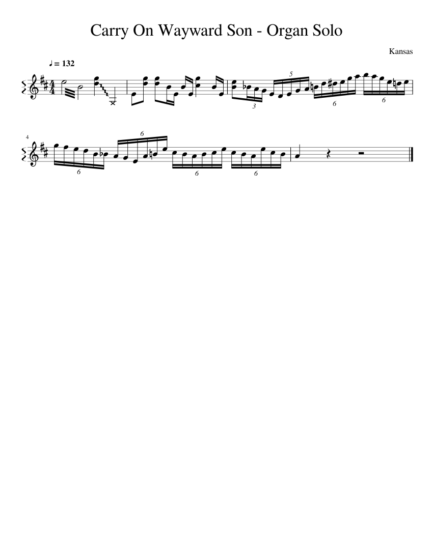carry on wayward son