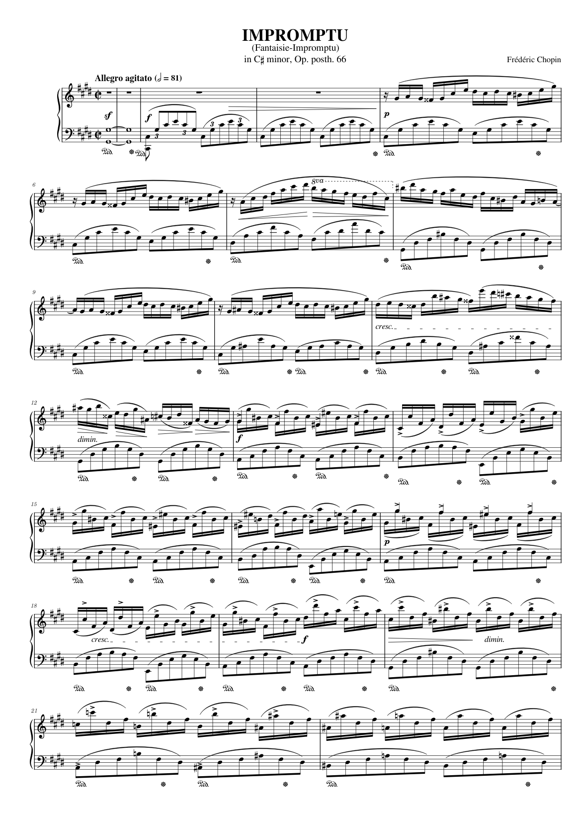 Fantaisie-impromptu Op.66