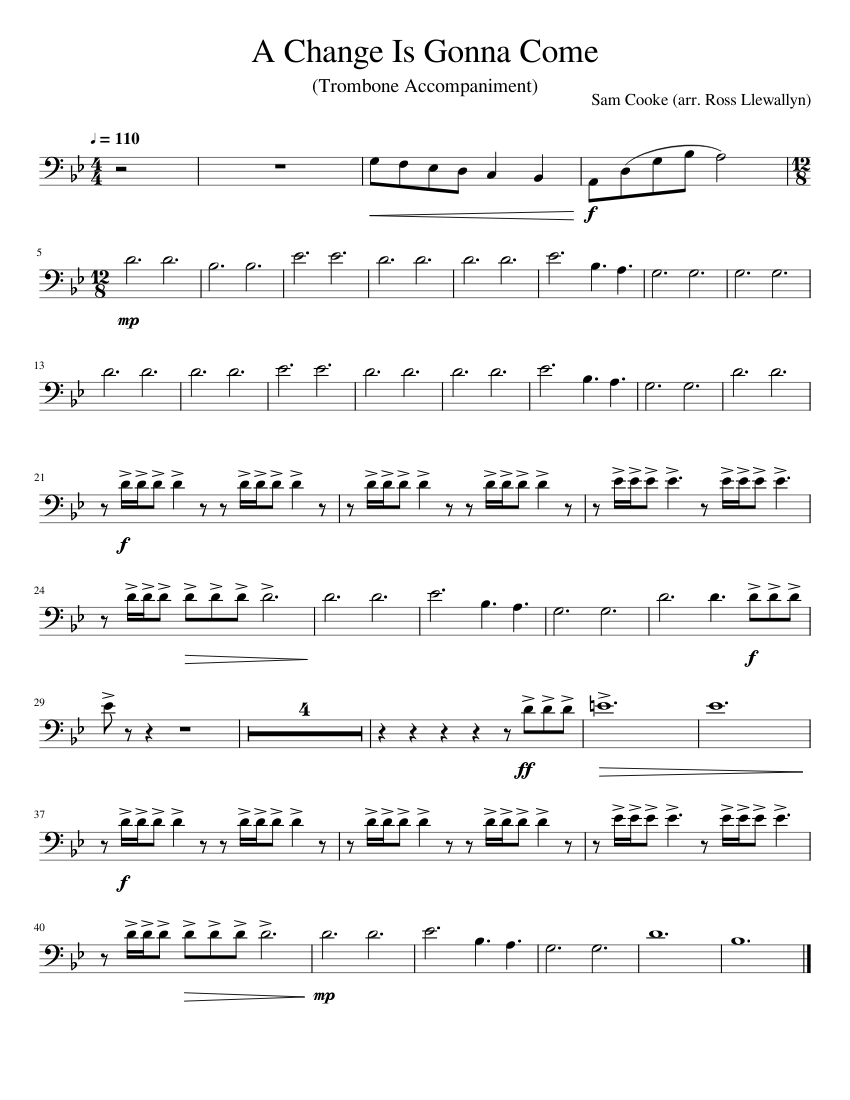 a change is gonna come