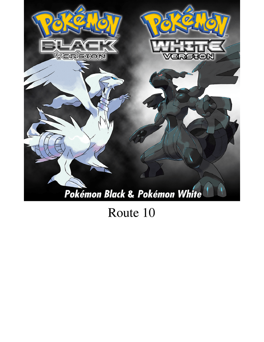 Relic Song: Remastered ▻ Pokémon Black & White Music 