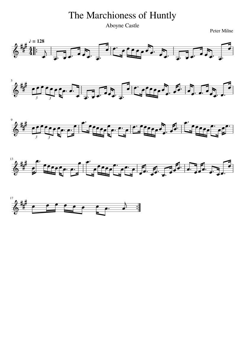 the Marchioness of Huntly