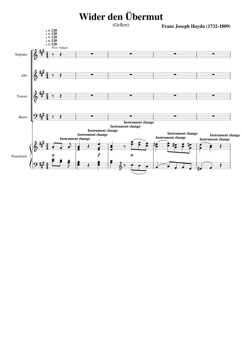 Wider den Übermut Hob. XXVc:7