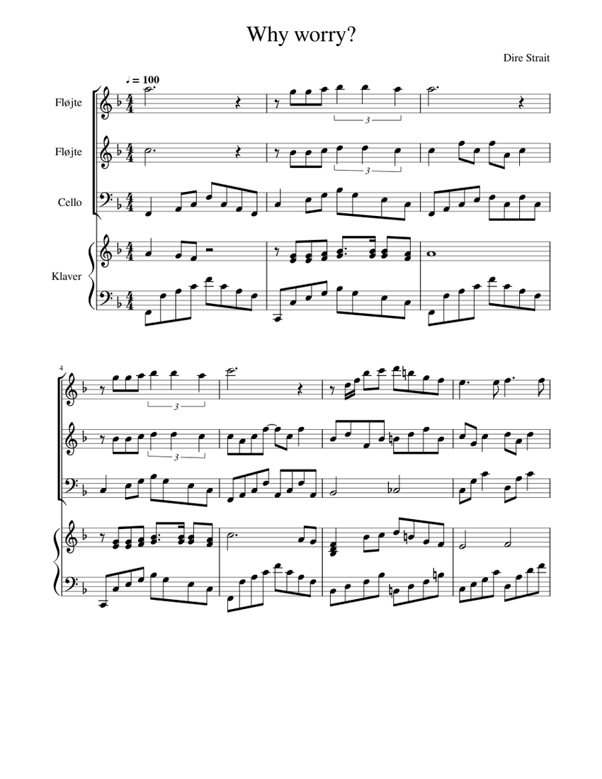 why-worry-sheet-music-for-piano-flute-cello-mixed-quartet