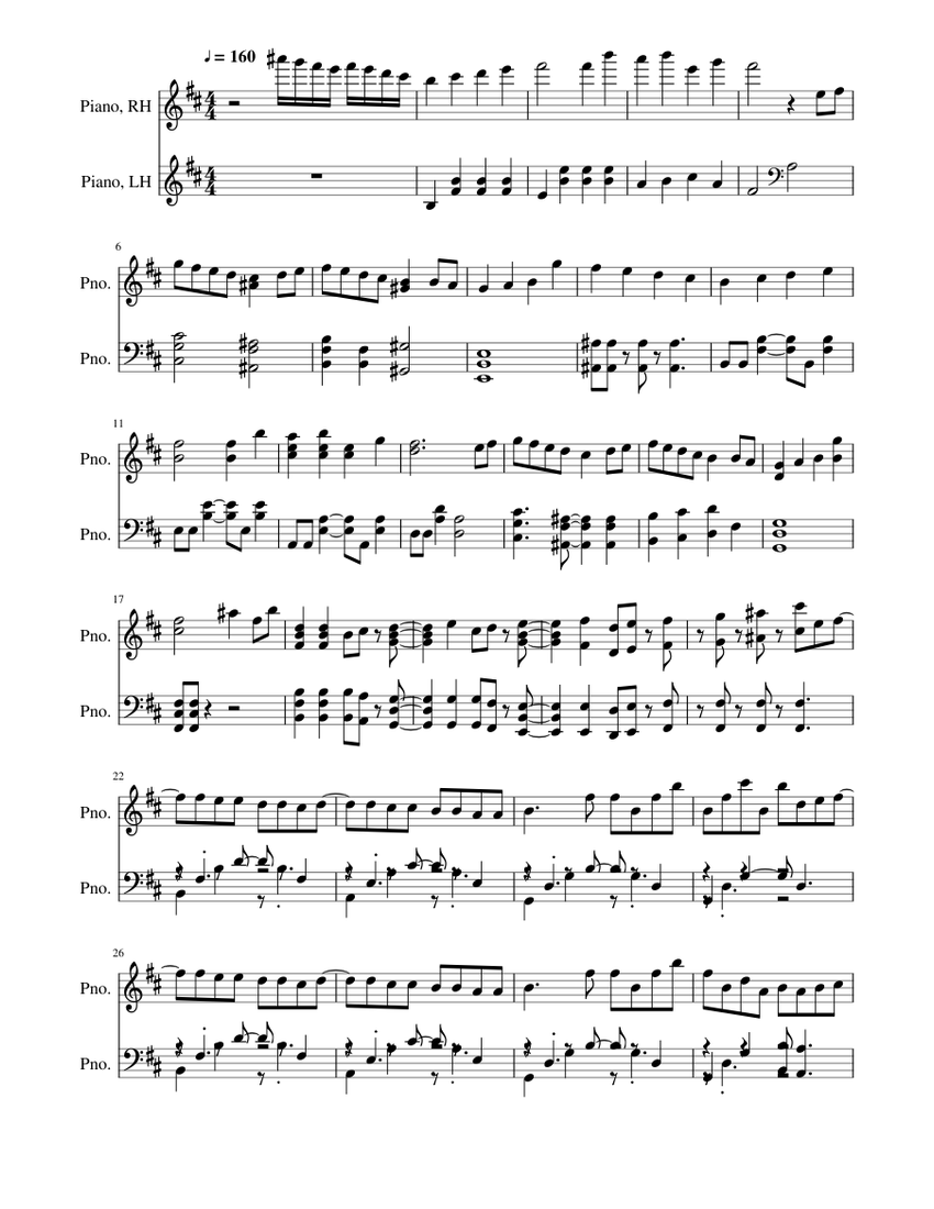 Netsujou No Spectrum Piano Sheet Music For Piano Piano Duo Musescore Com Sway with me tab sheet music please 😭😭. netsujou no spectrum piano sheet