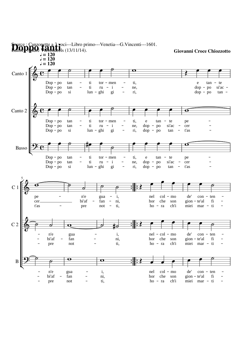 Doppi tanti tormenti