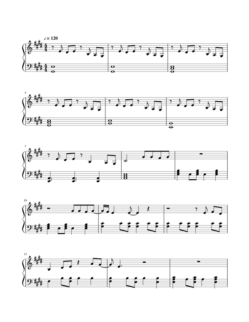 Ed Sheeran Photograph Sheet Music For Piano Solo 