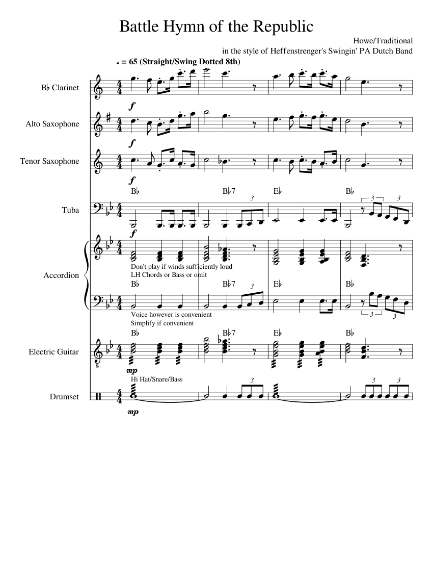 Battle Hymn Of The Republic